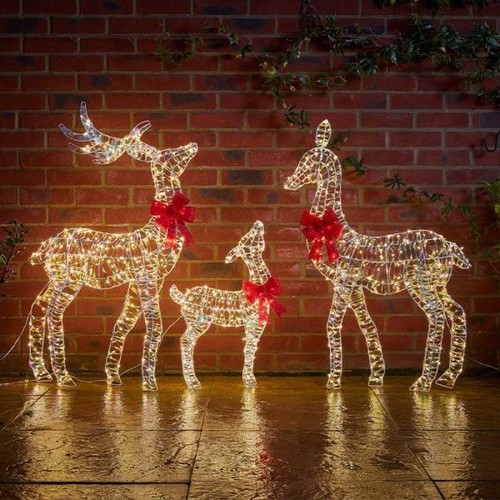 Christmas reindeer family - christmas,