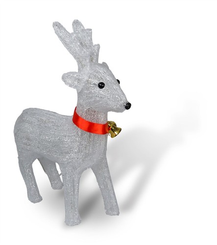 Light christmas reindeer - up,