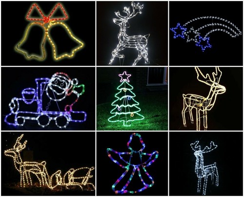 Christmas rope light - rope,