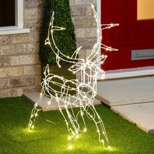 Lightup Deer Decoration Warm