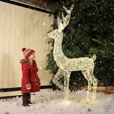 Large Light Up Reindeer Stag