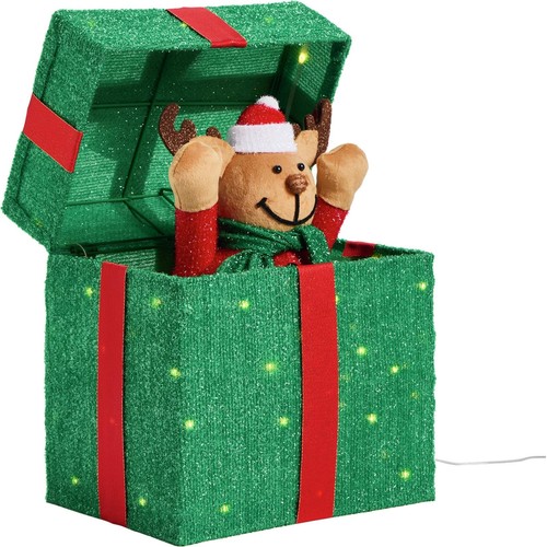 Animated light reindeer - light, up