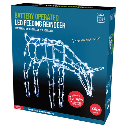 Christmas feeding reindeer - christmas,
