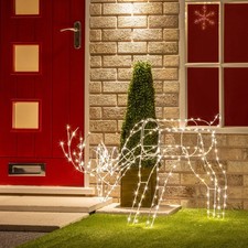 Outdoor Light Up Reindeer /